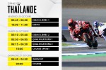 Le programme du GP de Thaïlande MotoGP 2024